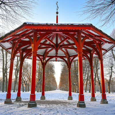 Gewinnerbild: Der Pavillon im Hofgarten von Stephanie Rißling