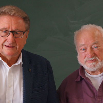 Manfred Schober (li.) und Werner Miksch