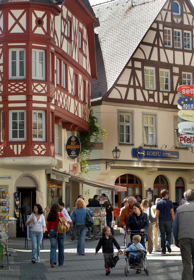 Bild vergrößern: Einkaufen in Ansbach
