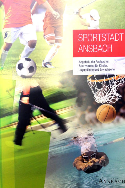 Bild vergrößern: Sportbroschüre - Sportstadt Ansbach                             