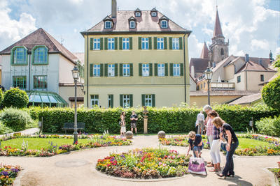 Bild vergr��ern: Zumachg�rtchen mit Blick auf St.Johannis