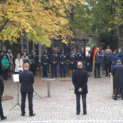 Bild vergrern: Gedenkfeier zum Tag der deutschen Einheit