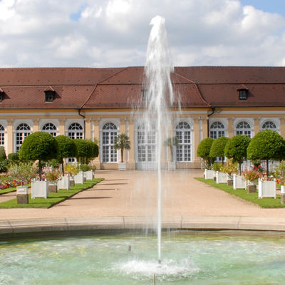 Bild vergrößern: Die Orangerie im Ansbacher Hofgarten