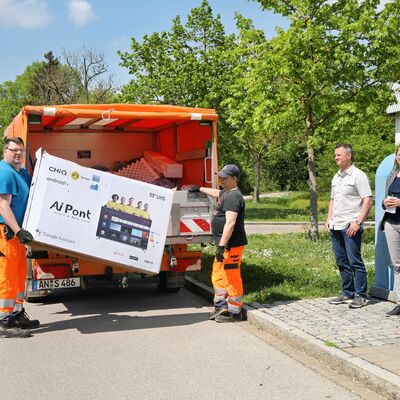 Ansbach putzt sich raus: Containerstandorte