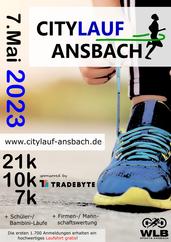 Bild vergrößern: Citylauf Ansbach 2023
