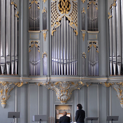 Bild vergrößern: 52 Wiegleb Orgel
