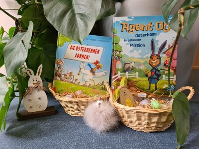 Bild vergr��ern: Ostergeheimnisse in der Stadtb�cherei: Am 2. April 2026 findet das n�chste Bilder/Buch/Abenteuer statt.