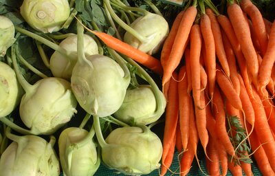 Bild vergr��ern: Gem�se auf dem Markt