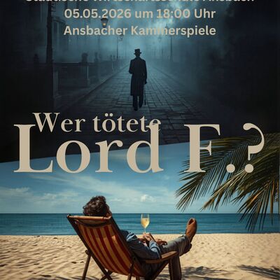 Flyer Theaterabend Wirtschaftsschule Ansbach