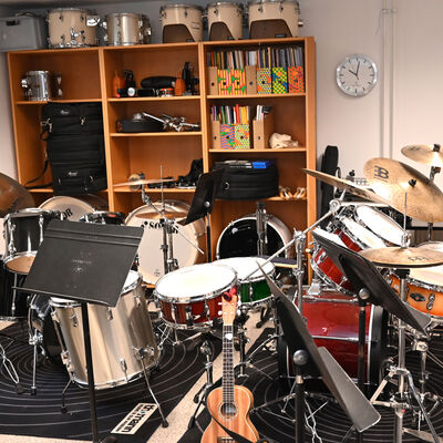 Bild vergr��ern: Übungsraum in der Städtischen Musikschule